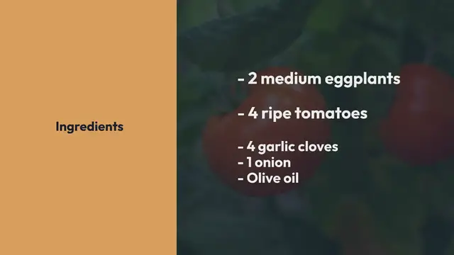 Video thumbnail for Zaalouk with Eggplant and Tomatoes