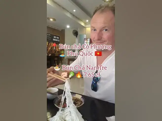 'Video thumbnail for Najlepsze Bun Cha na Phu Quoc za 8 zł'