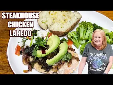 'Video thumbnail for Steakhouse Copycat CHICKEN LAREDO Full of Flavor & Low Carb'