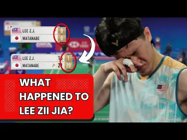 Video thumbnail for How Koki Watanabe DESTROYED Lee Zii Jia at the 2024 China Open