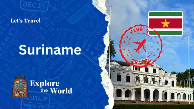 Video thumbnail for Let's Travel to Suriname | The Backpack Diaries