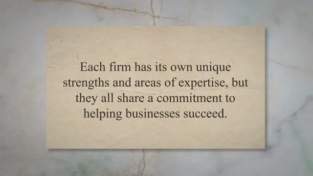 'Video thumbnail for The Ultimate Guide to Choosing the Best Big 4 Consulting Firm for Your Business Needs'