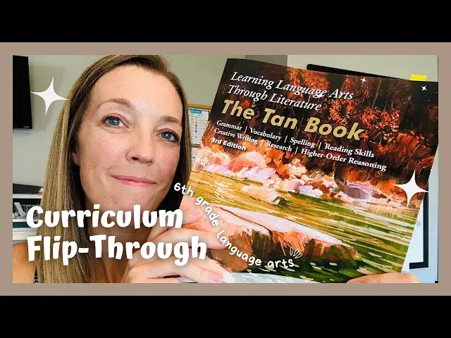 Video thumbnail for Homeschool Language Arts Curriculum FLIP THROUGH // Learning Language Arts Through Literature