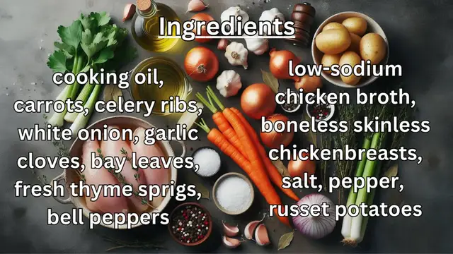 Video thumbnail for Chicken Potato Soup