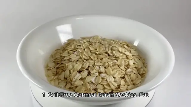 Video thumbnail for healthy cookie recipe