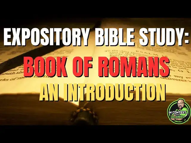 Video thumbnail for Book of Romans: Introduction