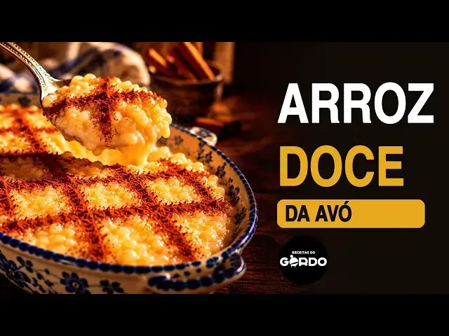 Video thumbnail for Arroz Doce da Avó 🍚 O Segredo Está nas Gemas | Receita Tradicional Portuguesa