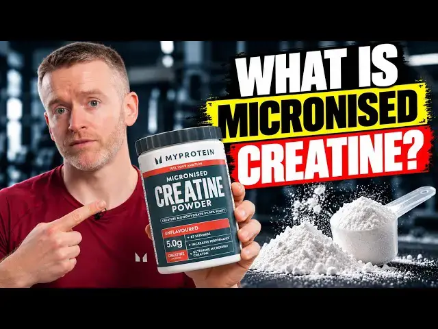 Video thumbnail for What is Micronised creatine? | Nutritionist Explains | Myprotein