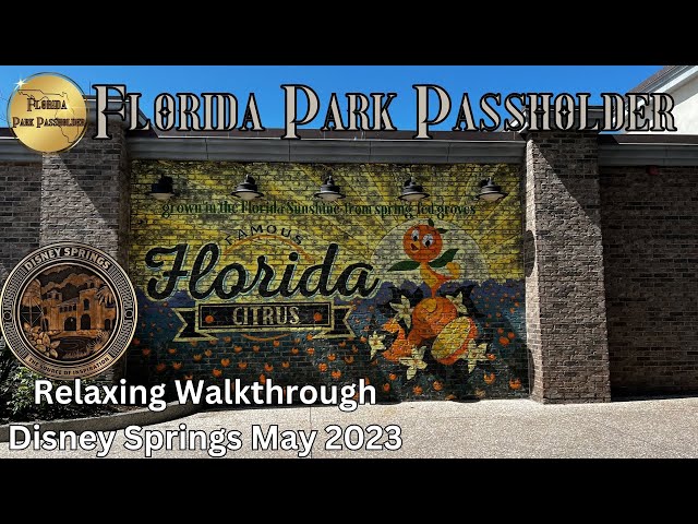 Video thumbnail for Relaxing Walkthrough at Disney Springs May 2023