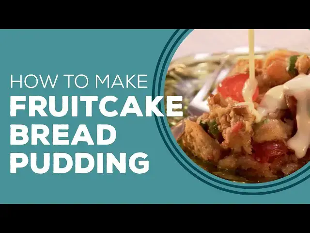 Video thumbnail for Blast From The Past - Fruit Cake Bread Pudding with a Whiskey Sauce Recipe