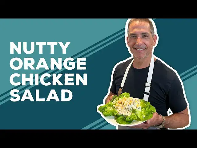 Video thumbnail for Love & Best Dishes: Nutty Orange Chicken Salad Recipe | Chicken Recipes for Lunch