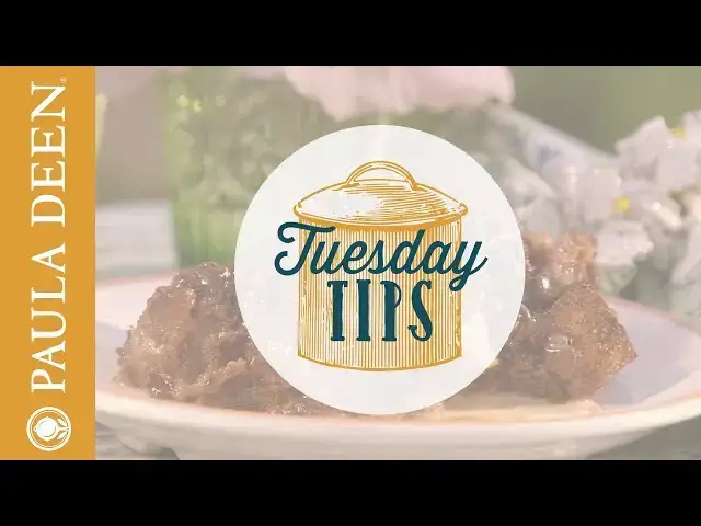 Video thumbnail for Sauce for bread pudding - Tuesday Tips