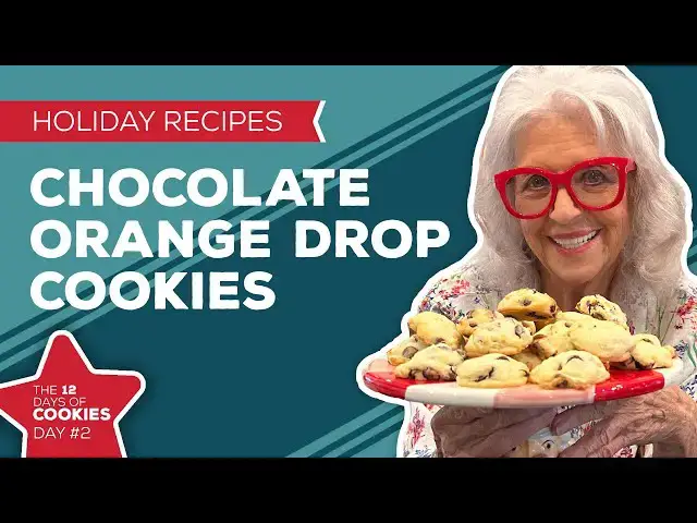Video thumbnail for Holiday Cooking & Baking Recipes: Chocolate Orange Drop Cookies | 2nd Day of Christmas Cookies