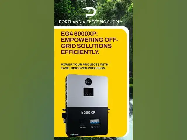 Video thumbnail for EG4 Electronics 6000XP 8000W PV Input 6kW Output 480V VOC Input 48V 120/240V Split Phase