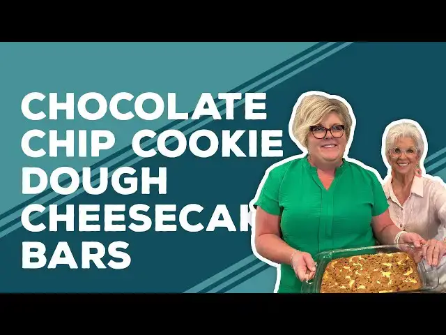 Video thumbnail for Love & Best Dishes: Chocolate Chip Cookie Dough Cheesecake Bars Recipe with Lisa Clapp