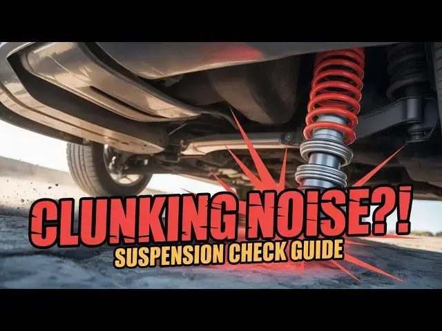 'Video thumbnail for Clunking Noise Over Potholes? Suspension Check Guide'