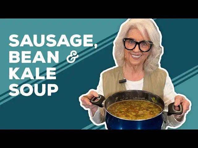 Video thumbnail for Love & Best Dishes: Sausage, Bean & Kale Soup Recipe | Winter Soups for Dinner
