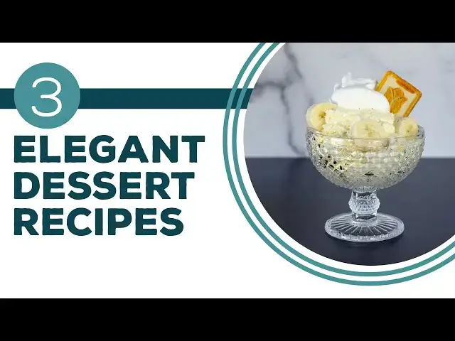 Video thumbnail for Full Episode Fridays: Dessert Cocktail Party | 3 Elegant Dessert Recipes