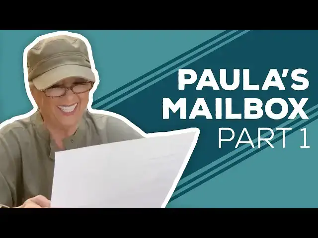 Video thumbnail for Paula Gets Mail & Answers Questions!