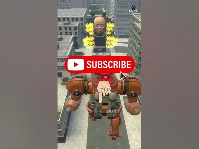 Video thumbnail for DRILL TITAN VS SCIENTIST MULTICANNON - SBJ TV #skibiditoilet #garrysmod #shorts