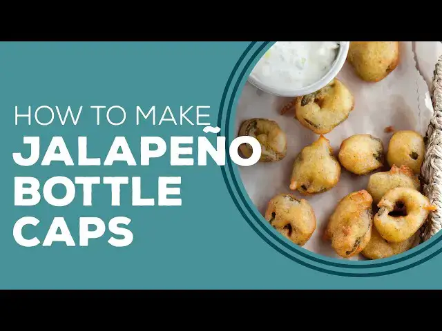 Video thumbnail for Jalapeno Bottle Caps with Blue Cheese Dip Recipe - Blast from the Past