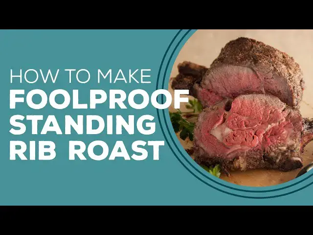 Video thumbnail for Blast from the Past: Foolproof Standing Rib Roast Recipe