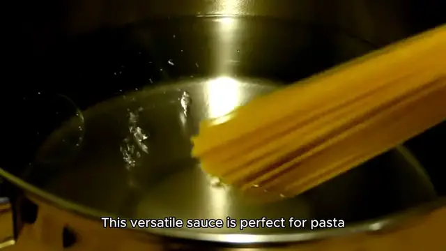 'Video thumbnail for basil pesto recipe'