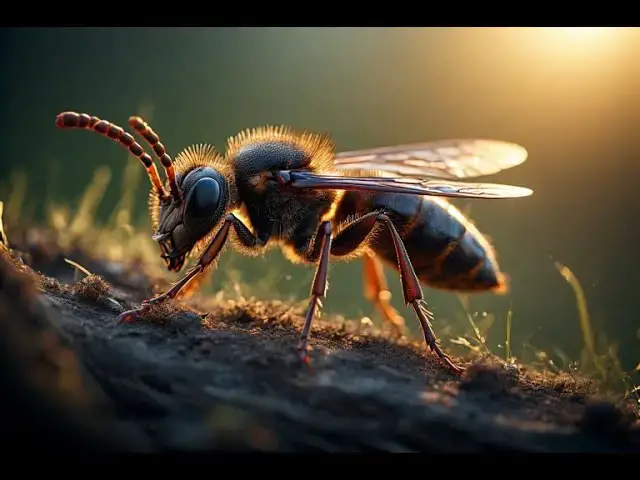 'Video thumbnail for Parasitic Wasp (Glyptapanteles)'