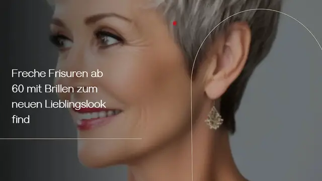 Video thumbnail for 10 Frisuren ab 60 mit Brille So siehst du jünger und moderner