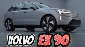 Video thumbnail for The Volvo EX90 Electric SUV.
