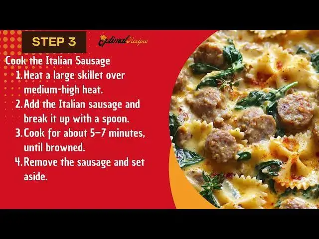 Video thumbnail for Butternut Squash Sausage Pasta – Quick & Easy Weeknight Dinner Recipe