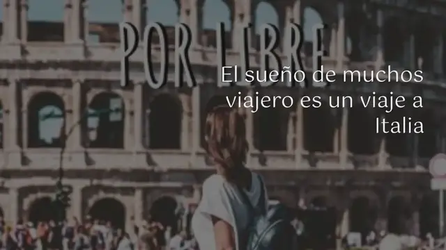 'Video thumbnail for Viaje a Italia por libre: Qué saber antes de ir, consejos, ideas de ruta, tips ahorrar.'