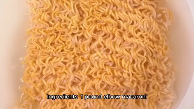 Video thumbnail for mac cheese recipe