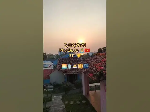 Video thumbnail for 🌅 Wieczór na Phu Quoc: pływanie o zachodzie słońca i smakołyki nocnego targu! 🏝️✨