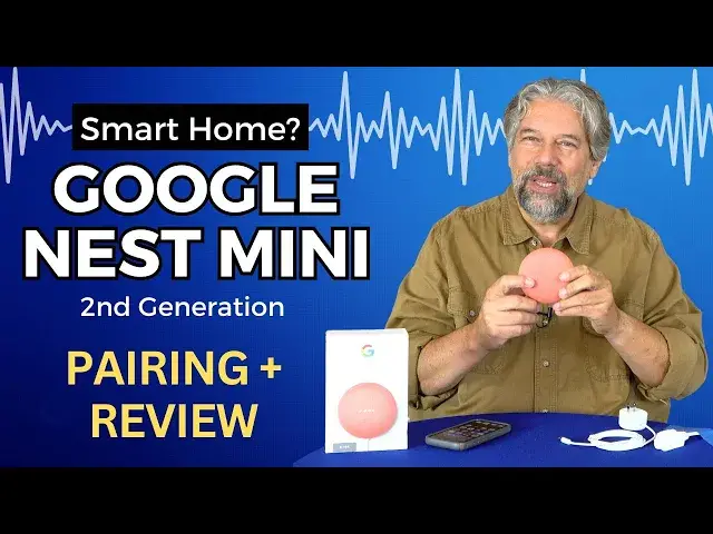 Video thumbnail for Smarthome Must Buy: Google Nest Mini 2nd Gen Smart Home Speaker -- PAIRING & REVIEW