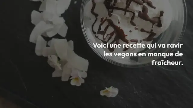 Video thumbnail for Glace à la noix de coco (vegan)