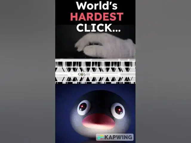 Video thumbnail for World's HARDEST CLICK 🤯... #shorts