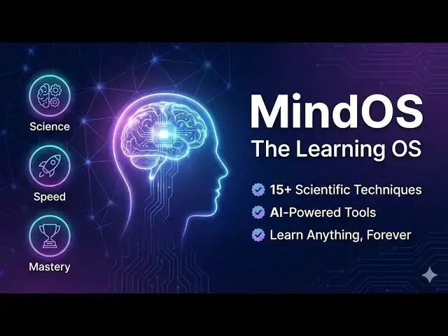 Video thumbnail for MindOS  The Learning OS