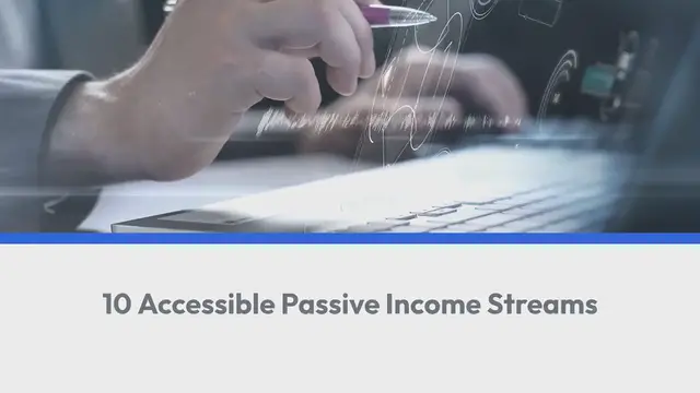 Video thumbnail for 10 Passive Income Streams You Can Start with Little to No Money