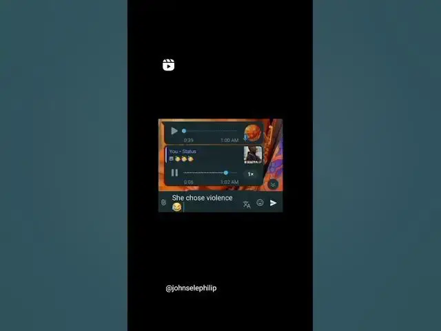 Video thumbnail for She chose Vawulence oh #youtubeshorts #sele_at_25th #johnselephilip