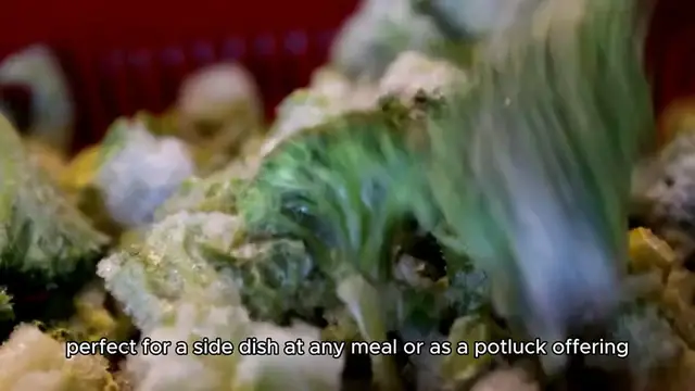 Video thumbnail for broccoli salad recipe