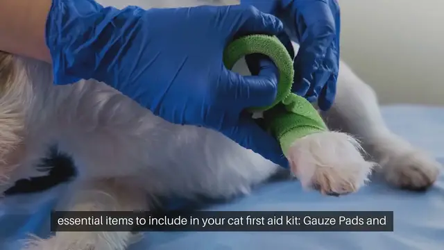 Video thumbnail for Cat First Aid Essentials