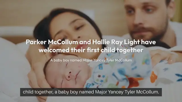Video thumbnail for "Parker McCollum and Wife Hallie Ray Light Welcome First Child: Meet Major Yancey Tyler McCollum"