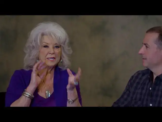 Video thumbnail for What's cooking with Paula Deen - Paula and Bobby talk about grandkids