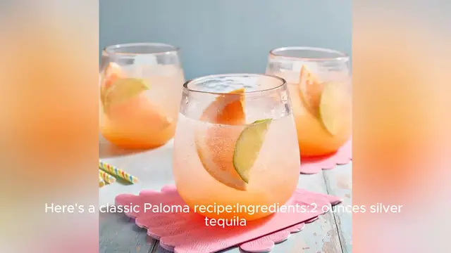 Video thumbnail for paloma drink recipe