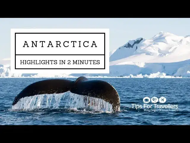 Video thumbnail for My Antarctica Cruise Highlights. Penguins, Whales, Seals, Glaciers & More (in Two Minutes)