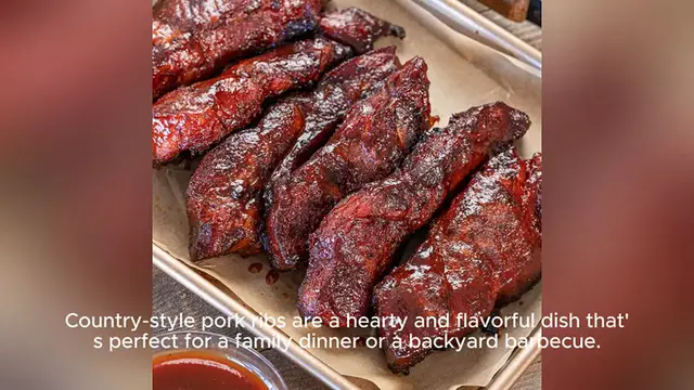 Video thumbnail for country style pork ribs recipe