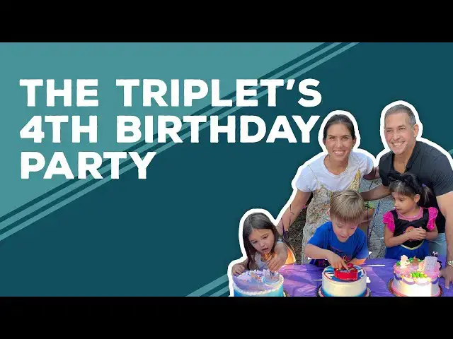 Video thumbnail for Love & Best Dishes: The Triplet’s 4th Birthday Party