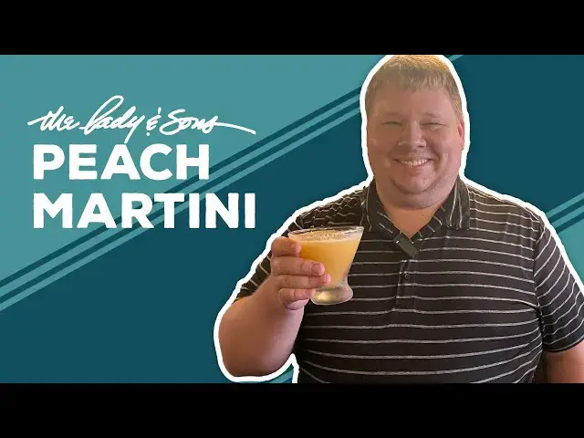 Video thumbnail for Love & Best Dishes: The Lady & Sons Peach Martini Recipe | Summer Drink Recipes Easy at Home