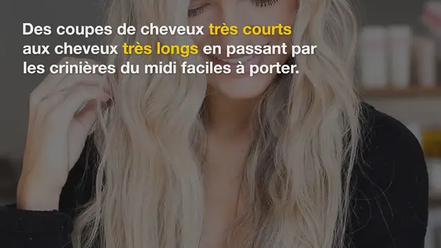 Video thumbnail for Les 15 Coupes De Cheveux Qui Seront A La Mode Pour 2021